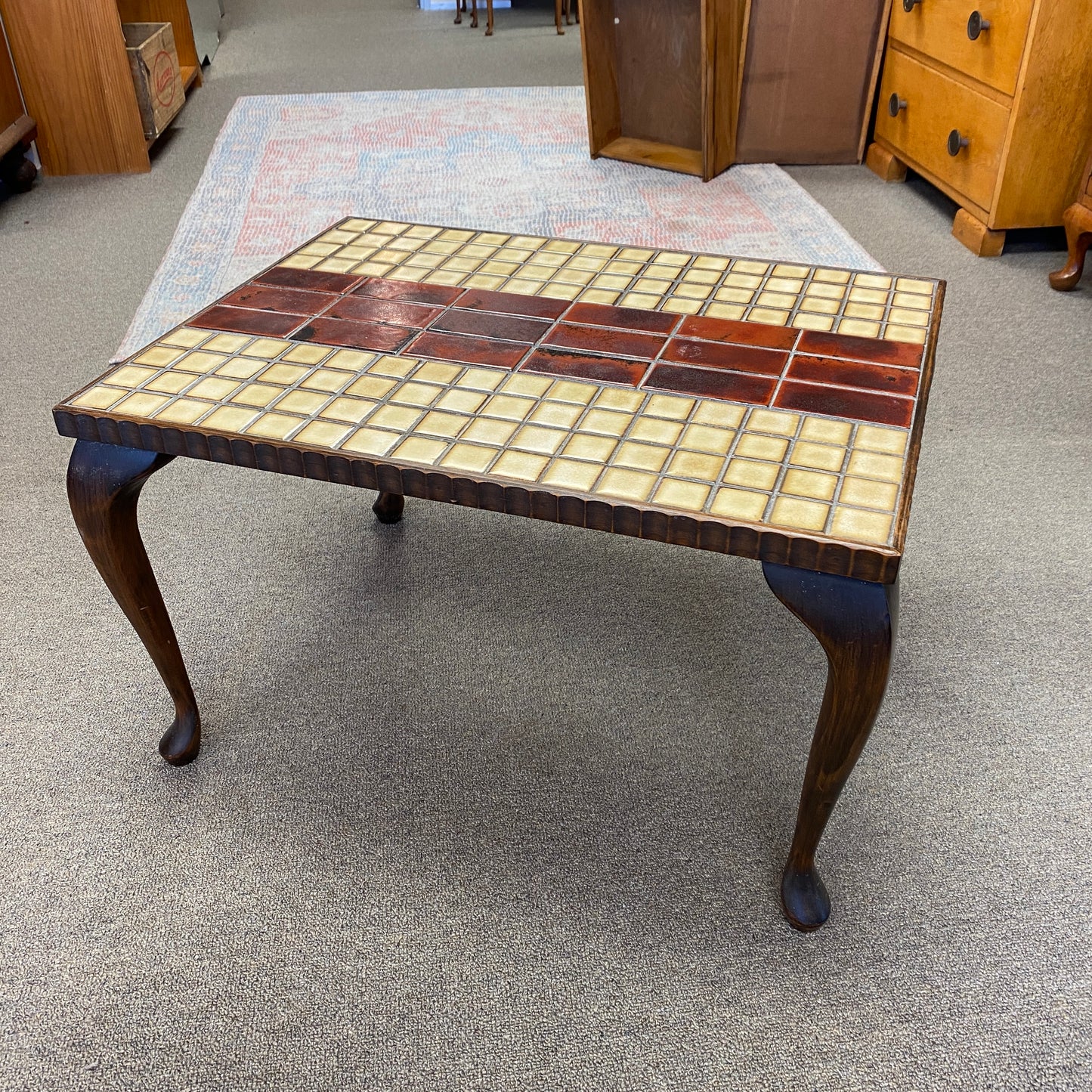 Vintage Ceramic Top Table