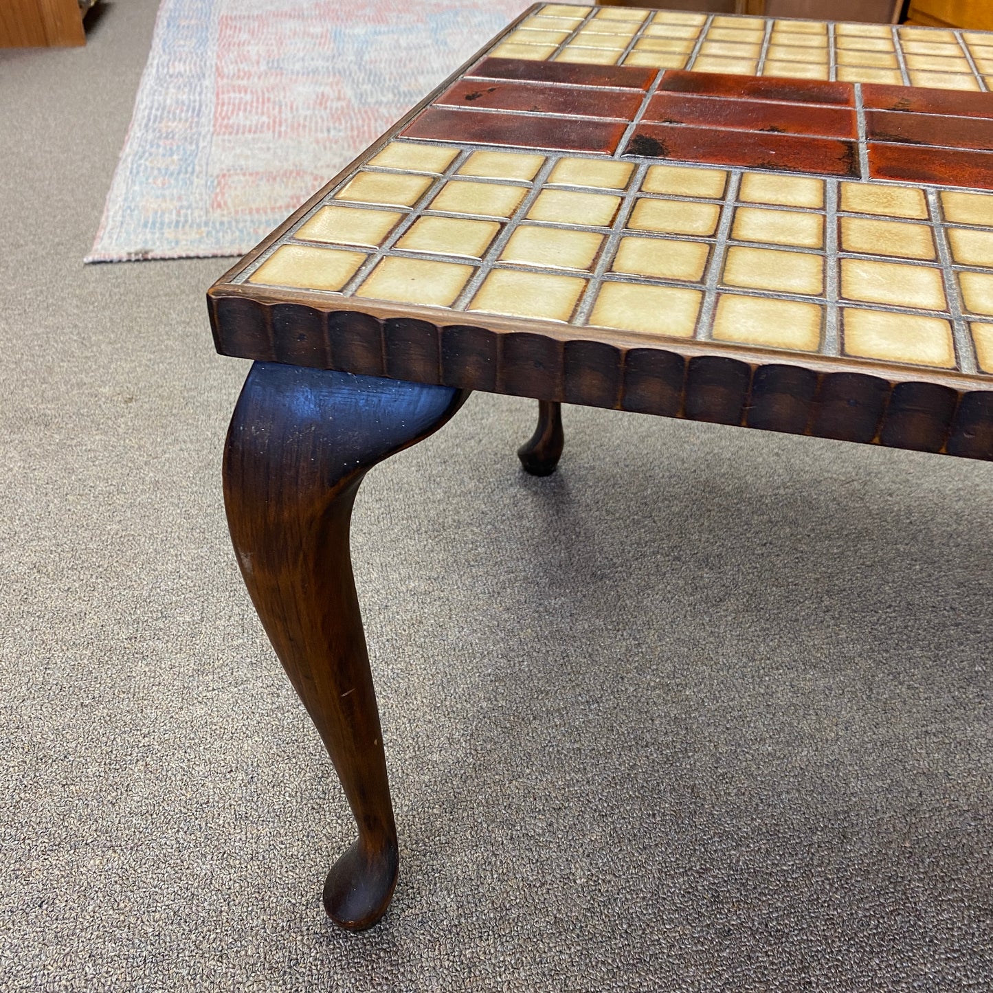 Vintage Ceramic Top Table