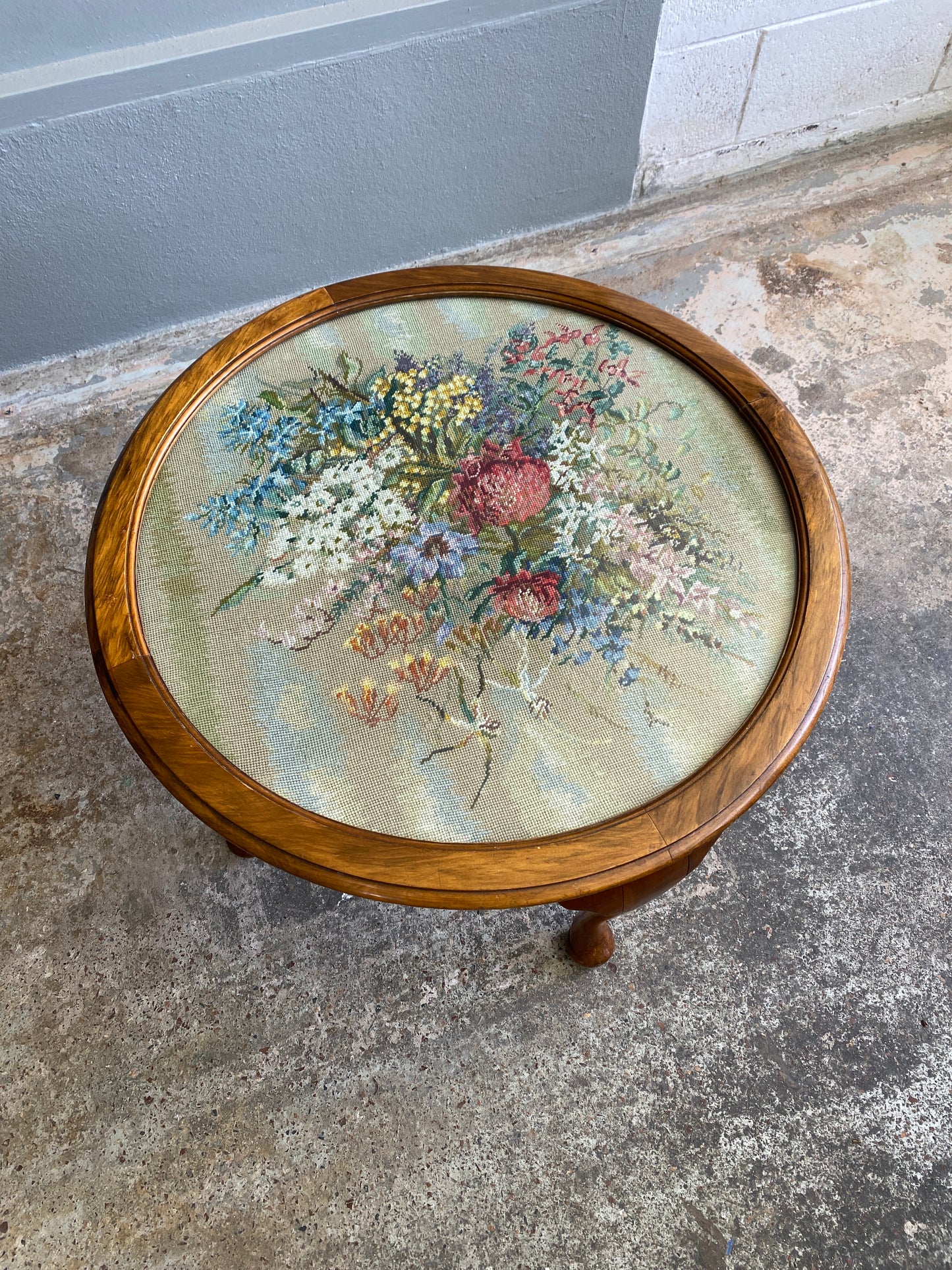 Vintage Chippendale Style Occasional Table