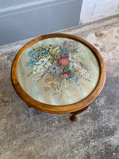 Vintage Chippendale Style Occasional Table