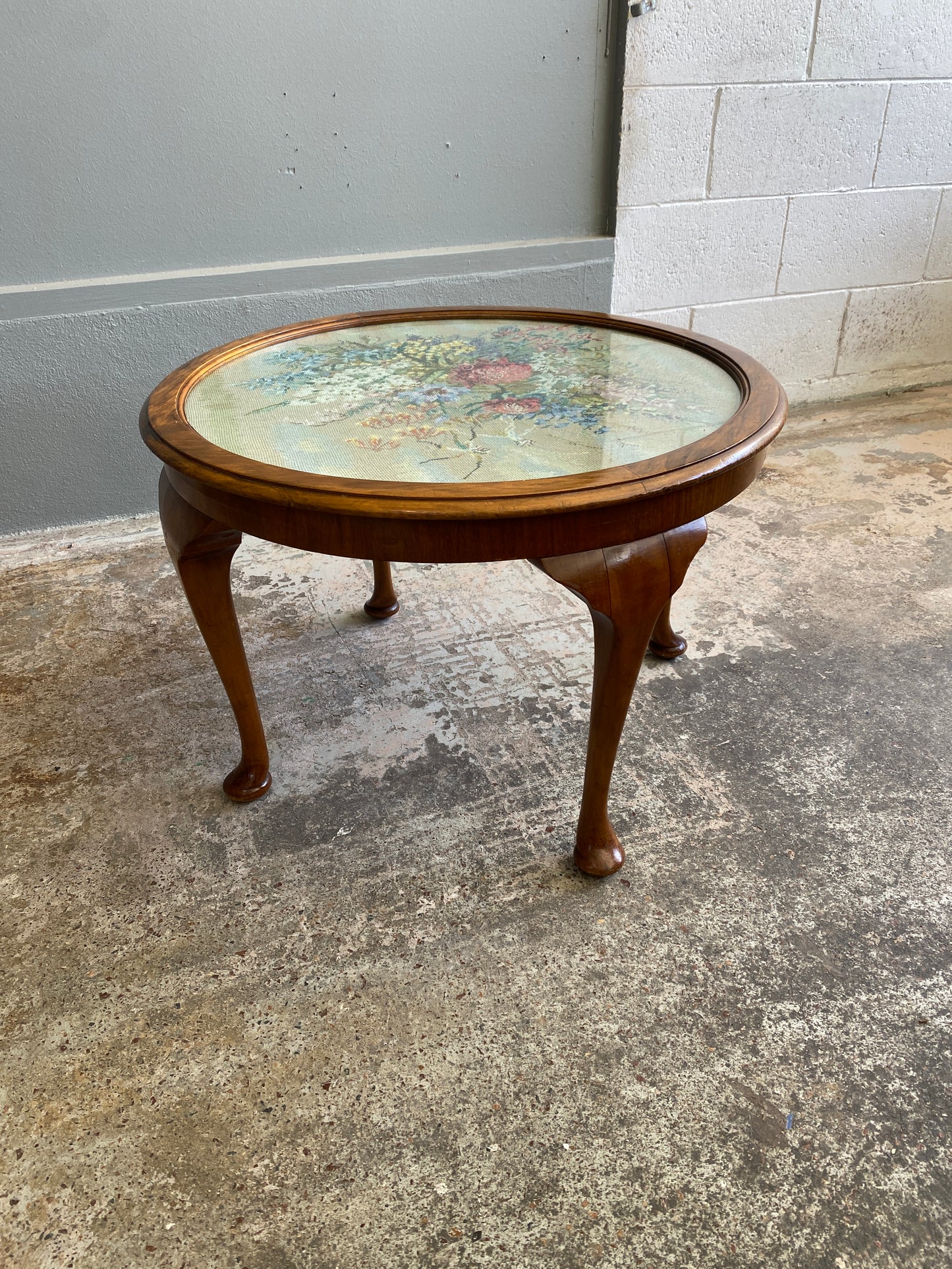 Vintage Chippendale Style Occasional Table