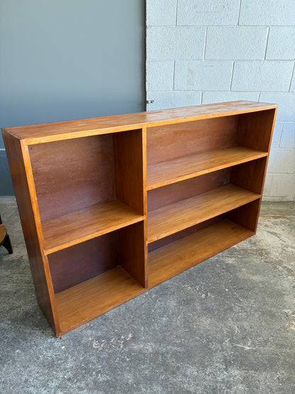 Vintage Custom Built Solid Rimu Bookcase