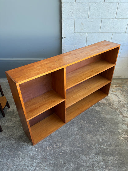 Vintage Custom Built Solid Rimu Bookcase