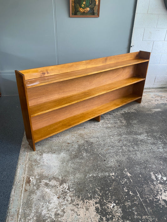 Vintage Custom Low Church Bookcase