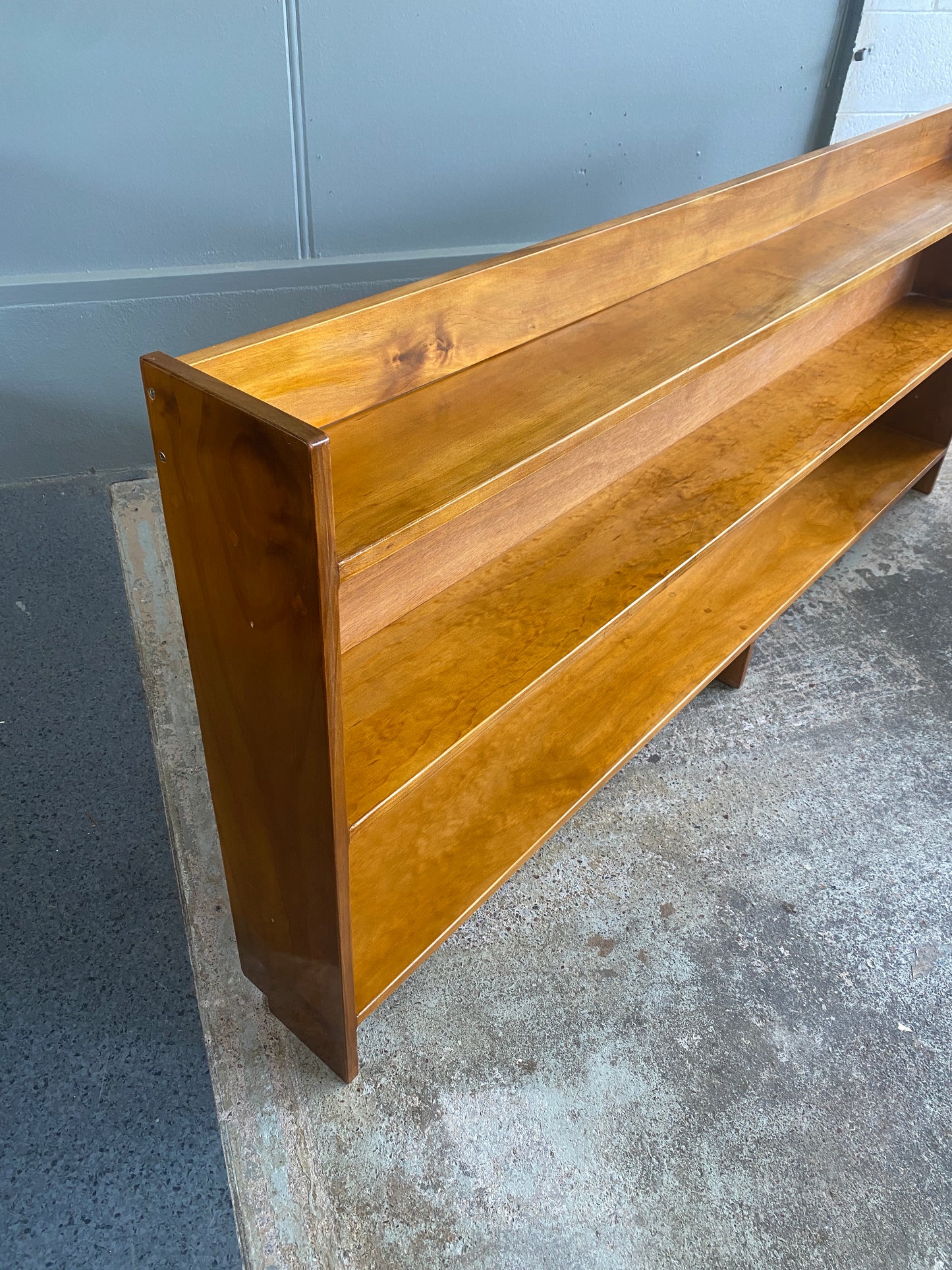 Vintage Custom Low Church Bookcase