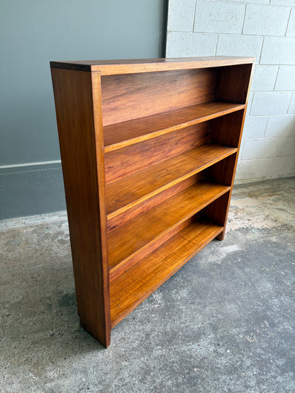 Vintage Custom Made Heart Rimu Bookcase