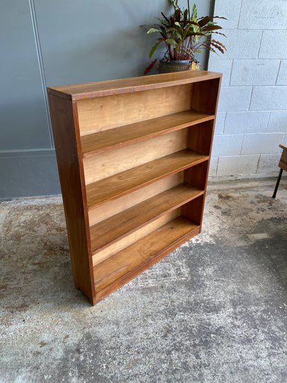 Vintage Custom Oak Bookcase