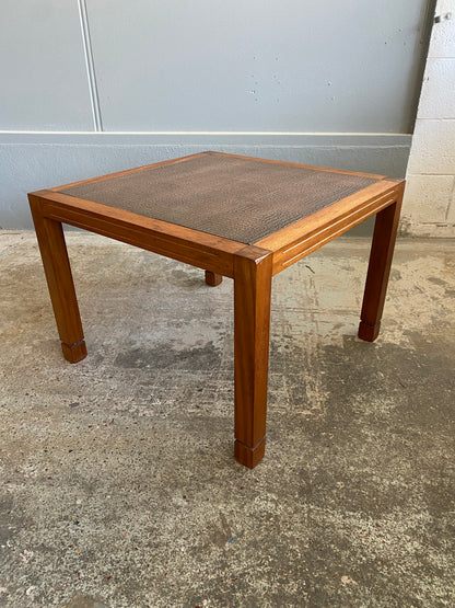 Vintage Danske Mobler Copper Top Coffee Table
