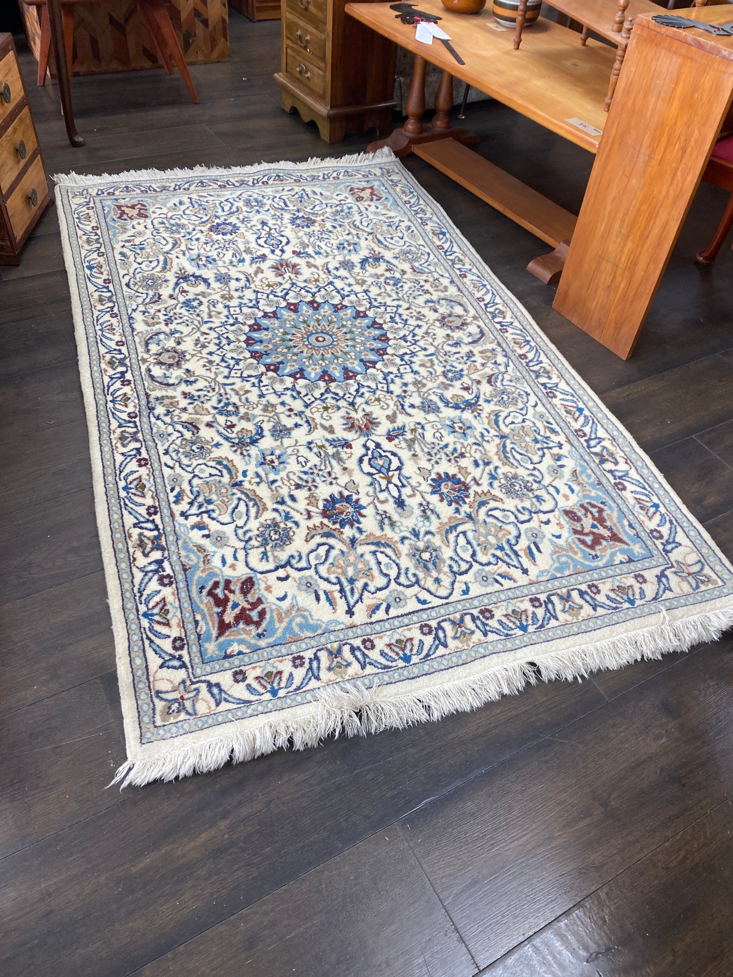 Vintage Hand Knotted Persian Rug 1990mm x 1160mm