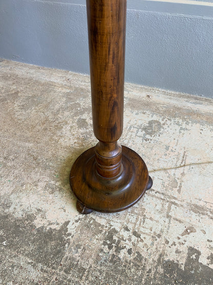 Vintage Hardwood Standard Lamp