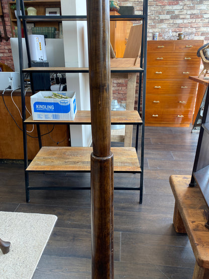 Vintage Hardwood Standard Lamp