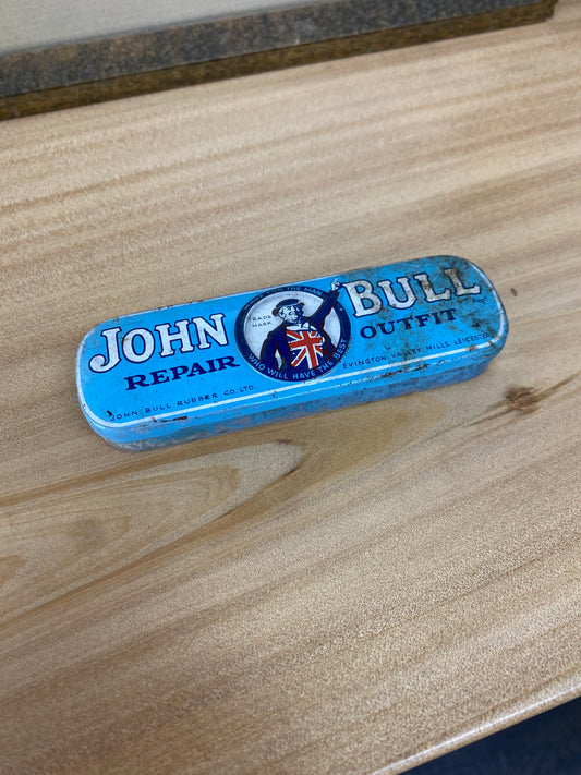 Vintage John Bull Repair Tin