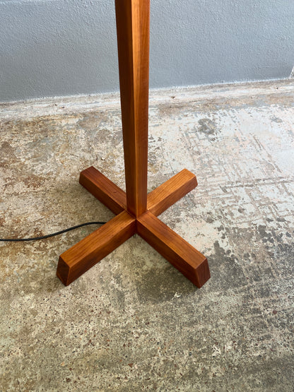 Vintage Kauri Mission Style Standard Lamp