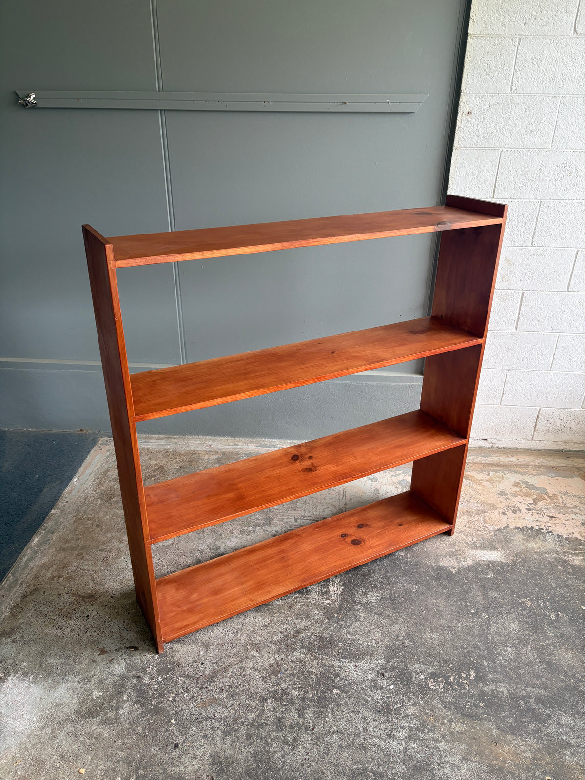 Vintage Large Custom Made Bookcase