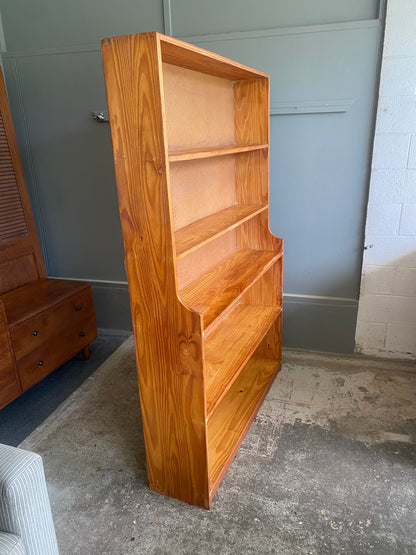 Vintage Large Custom Made Oregon Bookcase