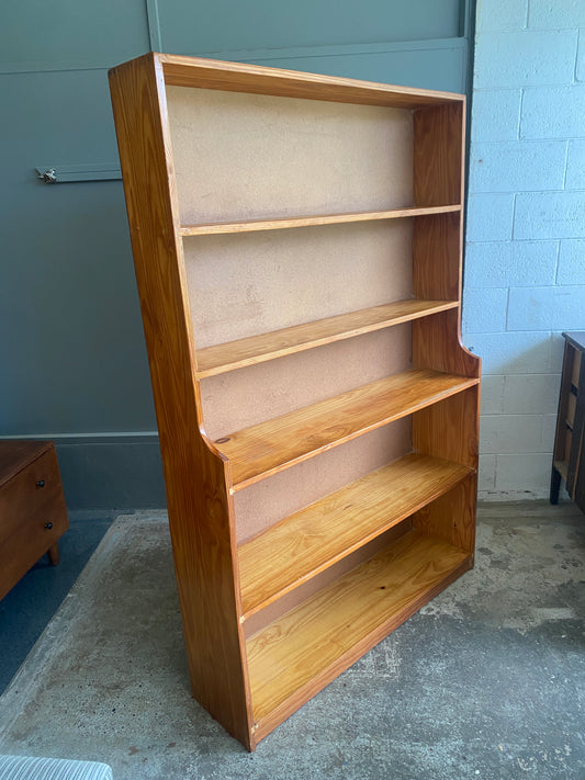 Vintage Large Custom Made Oregon Bookcase