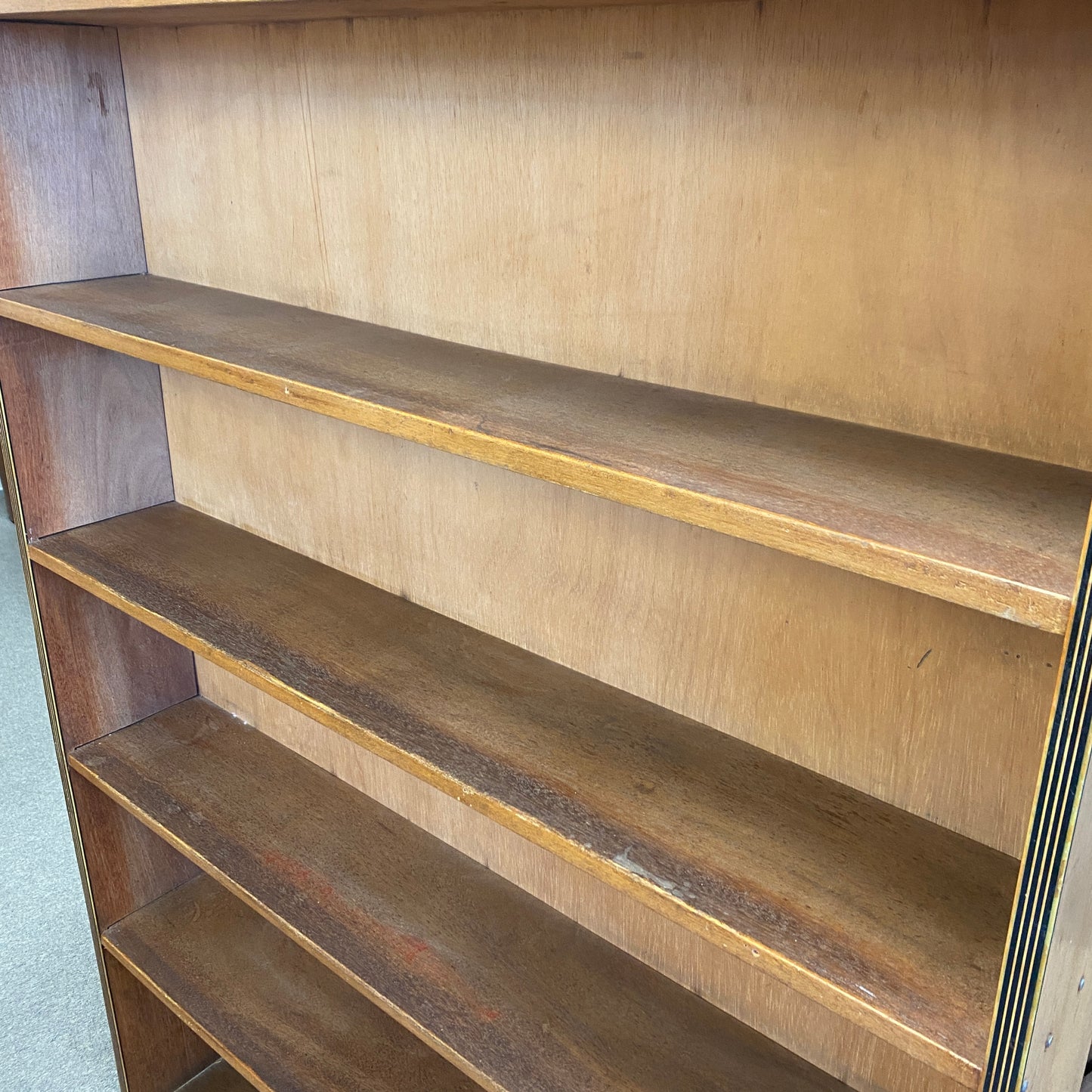 Vintage Large Library Bookcase