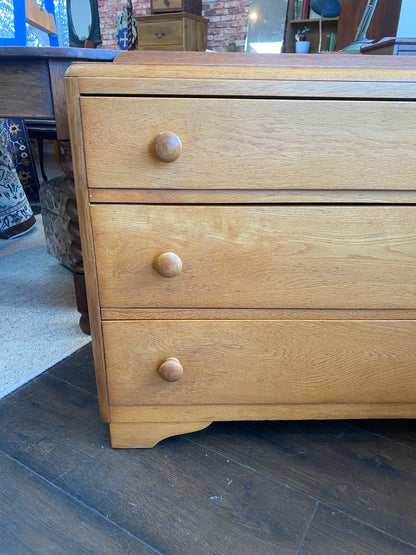 Vintage Light Oak Drawers