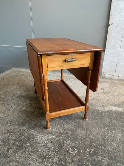 Vintage Maple Drop Leaf Dining Table
