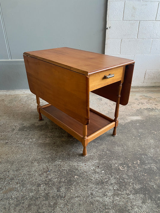 Vintage Maple Drop Leaf Dining Table