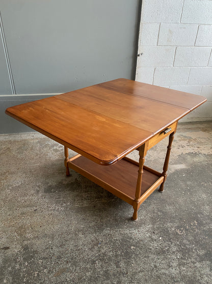 Vintage Maple Drop Leaf Dining Table