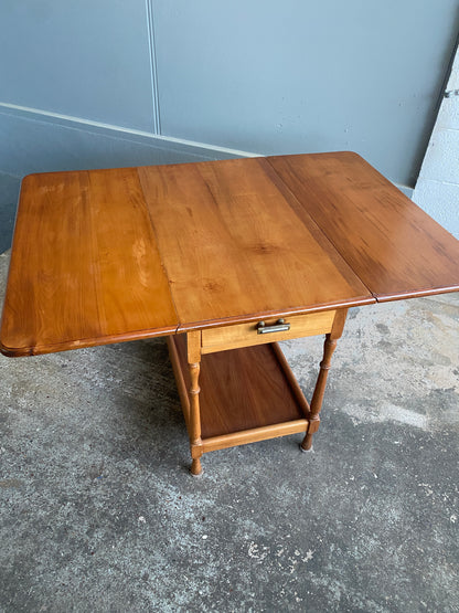 Vintage Maple Drop Leaf Dining Table
