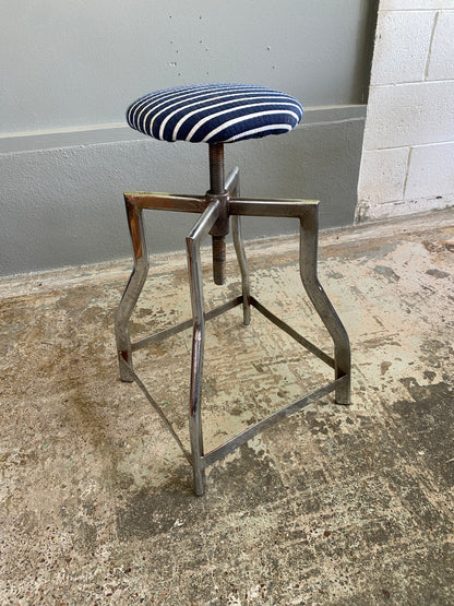 Vintage Mechanics Swivel Stool