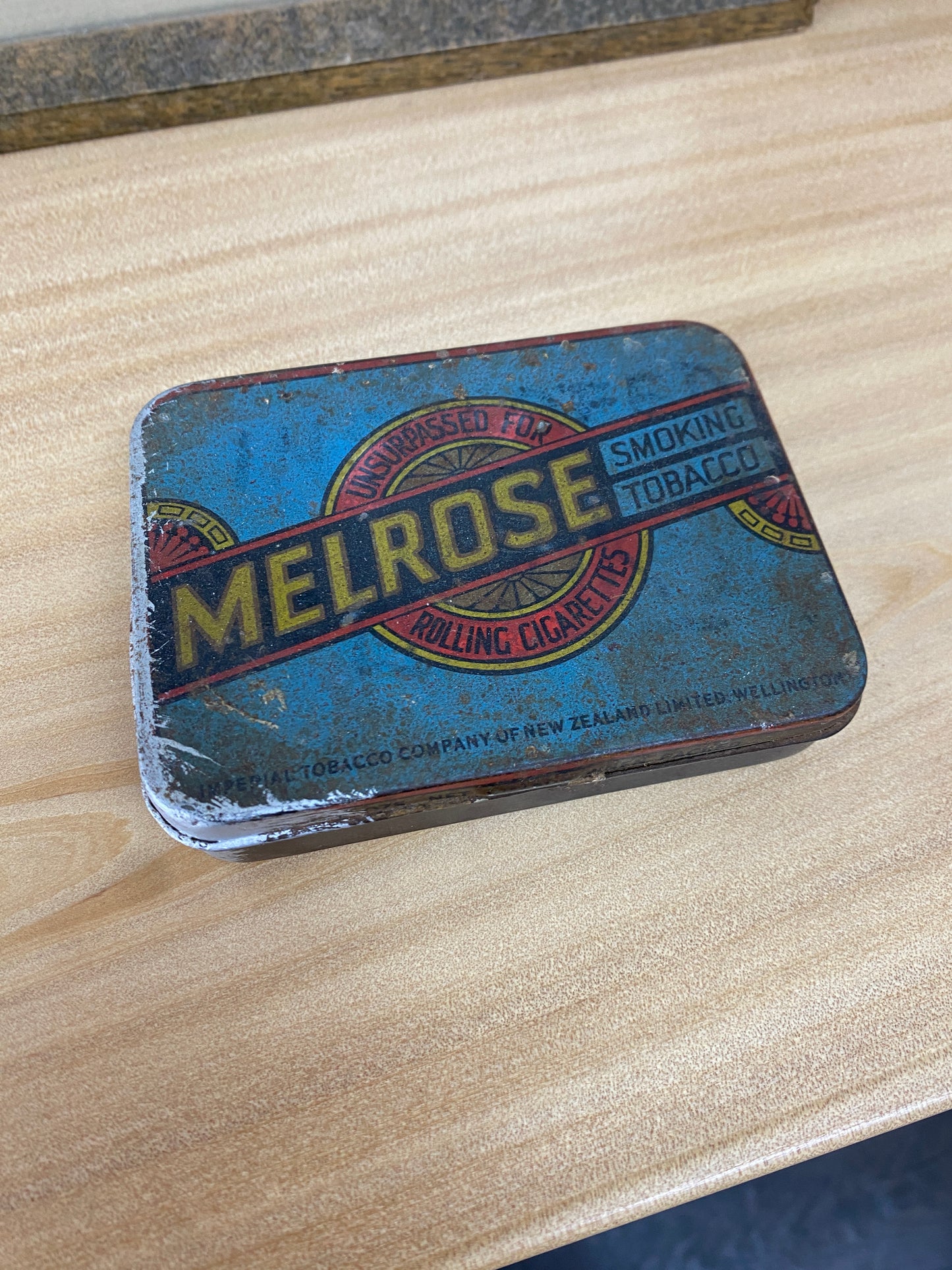 Vintage Melrose Tin
