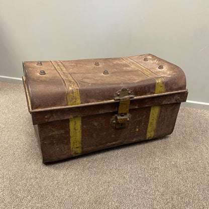 Vintage Metal Trunk
