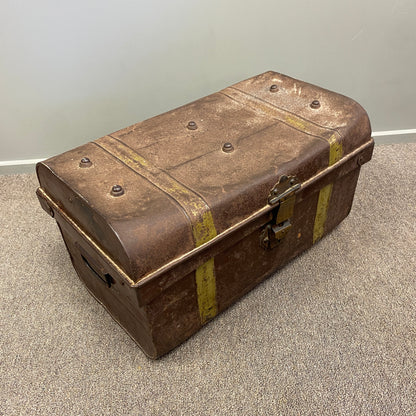 Vintage Metal Trunk