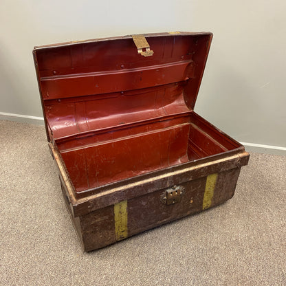 Vintage Metal Trunk