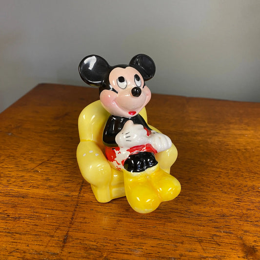Vintage Mickey Mouse Salt and Pepper Shaker Set - Plots & Pickles