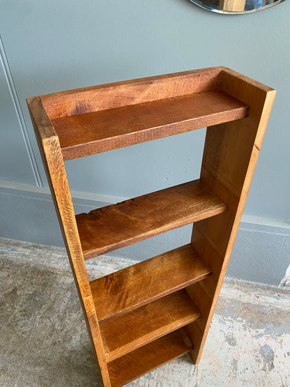 Vintage Oak Ladder Bookcase