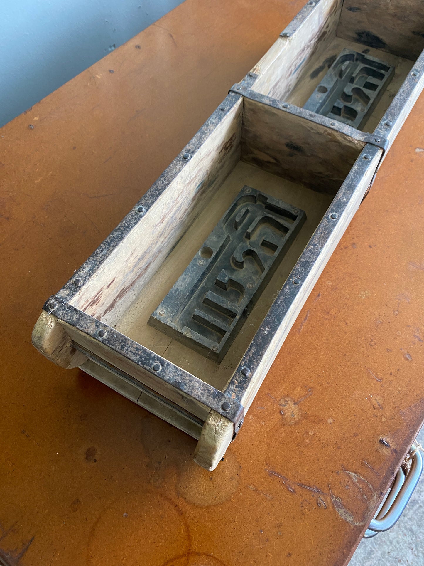 Vintage Original Indian Brick Double Mould