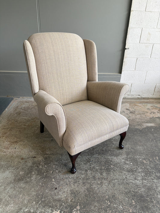 Vintage Parker Knoll Style Wingback Reading Chair