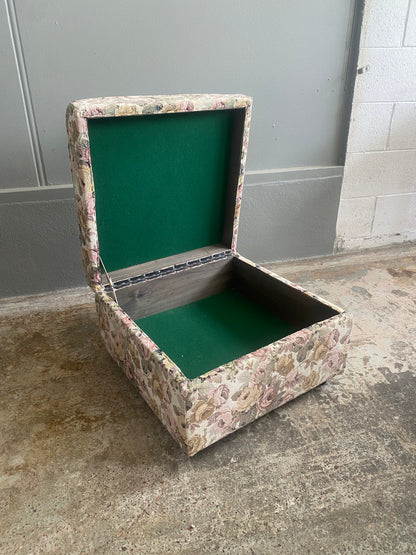 Vintage Patterned Ottoman
