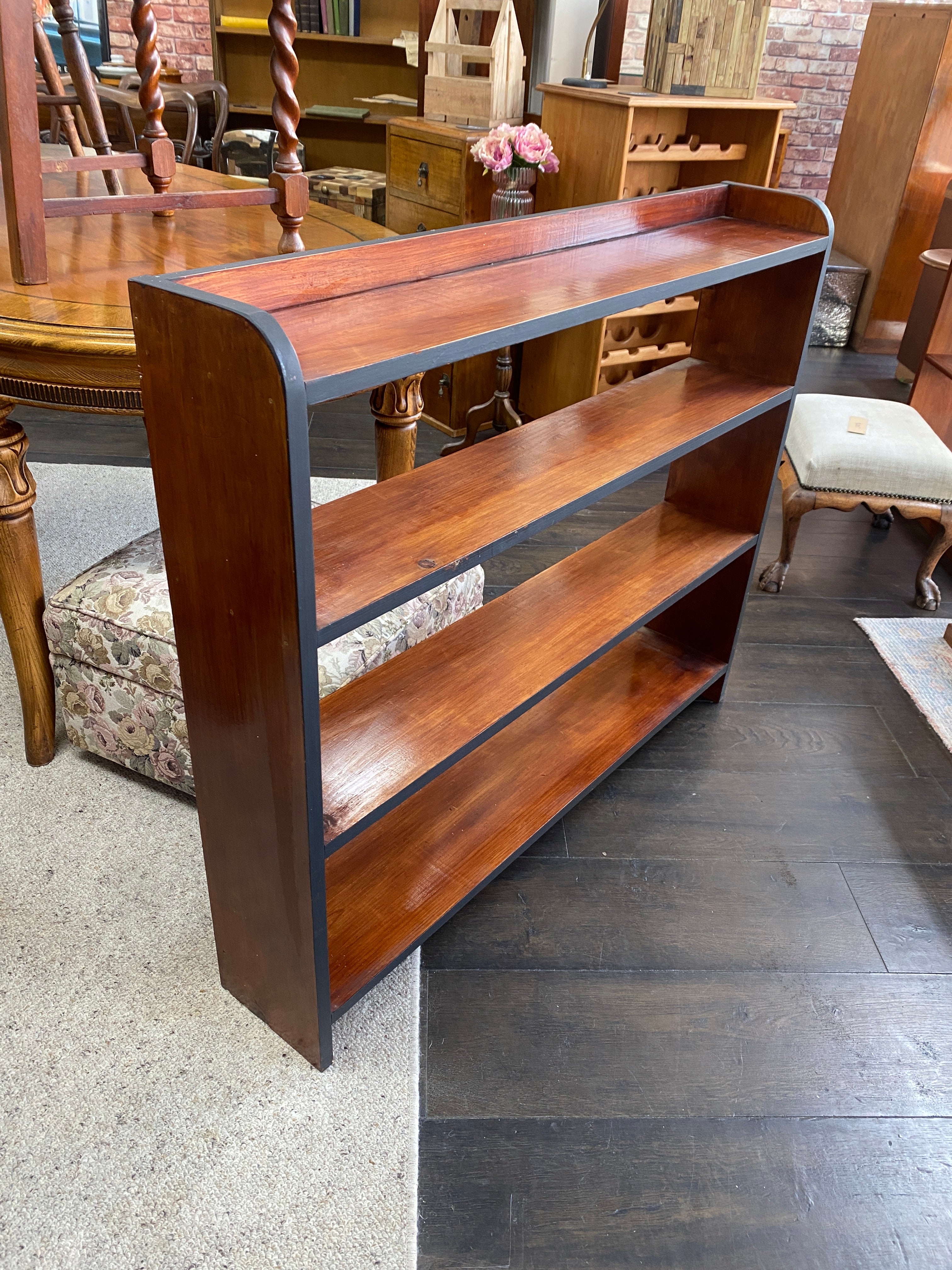 Vintage Pine Bookcase – Plots & Pickles