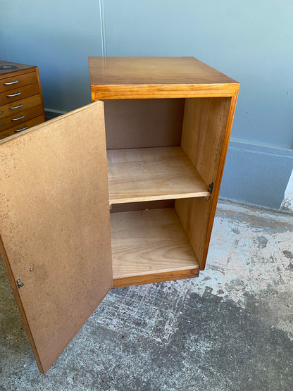 Vintage Pine Large Utility Cupboard