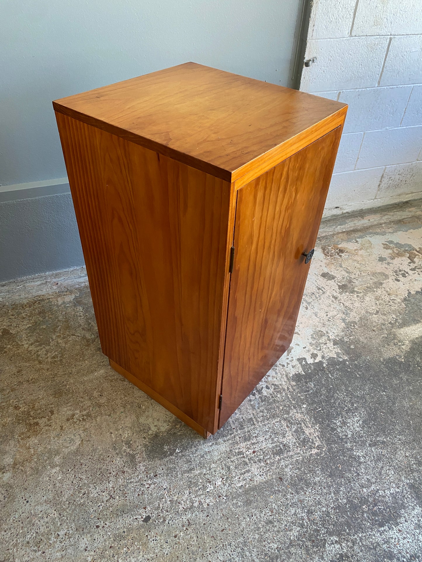 Vintage Pine Large Utility Cupboard