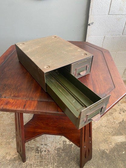Vintage Precision Facile Card Cabinet