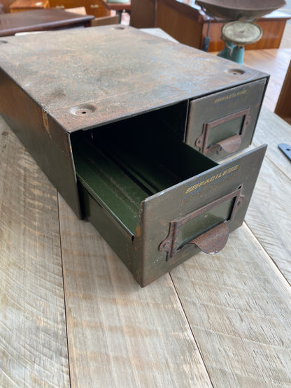 Vintage Precision Facile Card Cabinet