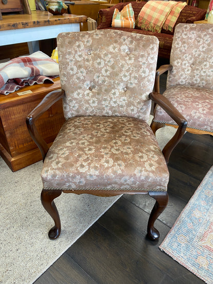 Vintage Queen Anne Style Chairs