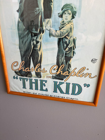 Vintage Reproduction Movie Poster Charlie Chaplin 'The Kid'