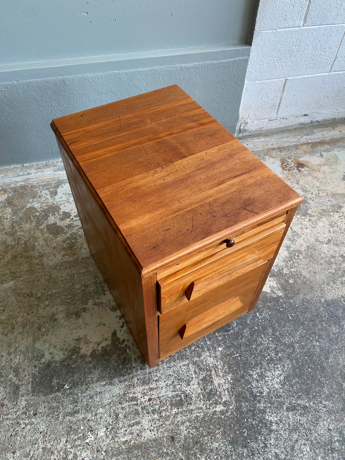 Vintage Rimu Custom Made Side Table