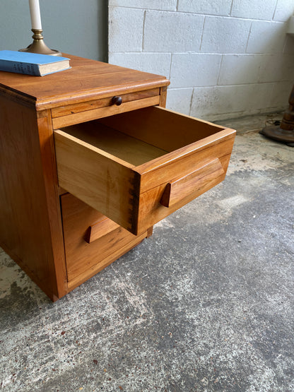 Vintage Rimu Custom Made Side Table