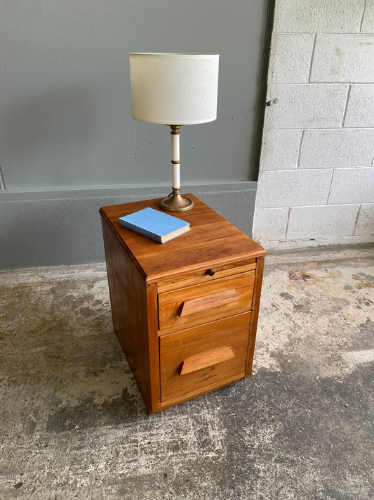 Vintage Rimu Custom Made Side Table
