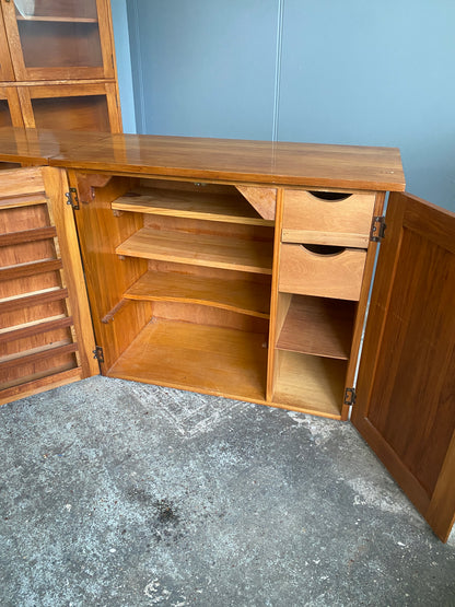 Vintage Rimu Custom Sewing Table/Cabinet