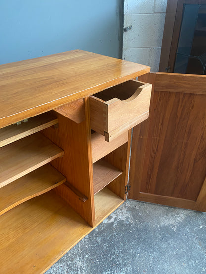 Vintage Rimu Custom Sewing Table/Cabinet