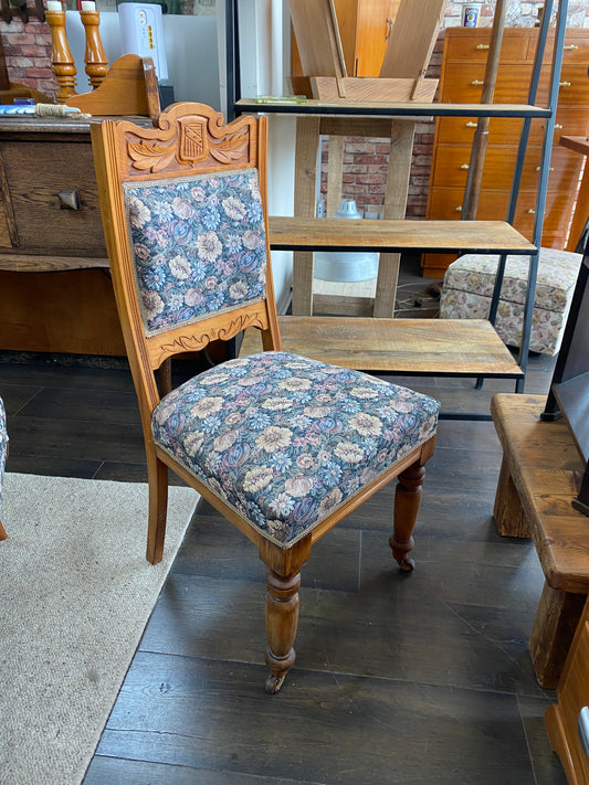 Vintage Rimu Dining Chairs (Set of 4)