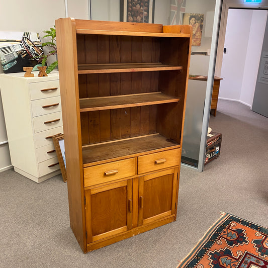 Vintage Rimu Small Kitchen Dresser